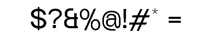 GC Matrix Vol 2 Light Font OTHER CHARS