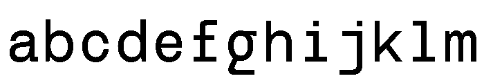 GC Monoglitch Regular FONT