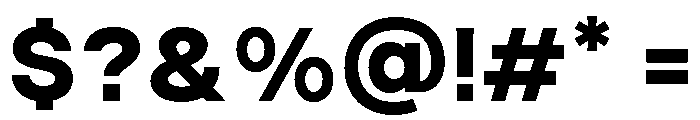 GC Movark Bold Font OTHER CHARS