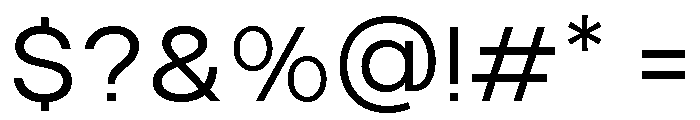 GC Movark Light Font OTHER CHARS