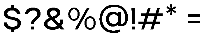 GC Movark Regular Font OTHER CHARS