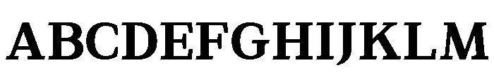 GC New Times Remain Bold Font UPPERCASE