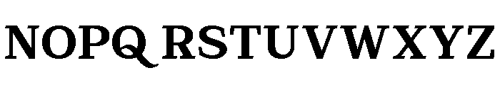 GC New Times Remain Bold Font UPPERCASE