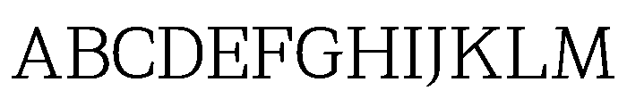 GC New Times Remain Light Font UPPERCASE
