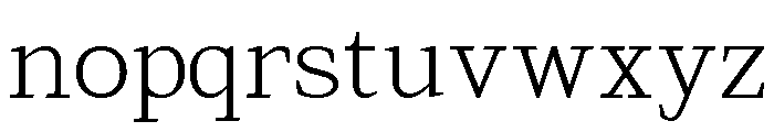 GC New Times Remain Light Font LOWERCASE