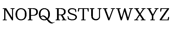 GC New Times Remain Regular Font UPPERCASE