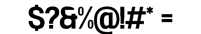 GC Nexora Medium Font OTHER CHARS