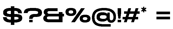 GC Numenor Bold Font OTHER CHARS