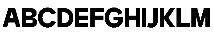 GC PROTAGE Bold Font UPPERCASE