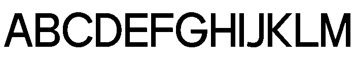 GC PROTAGE Regular Font UPPERCASE