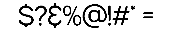 GC Quick Pro Light Font OTHER CHARS