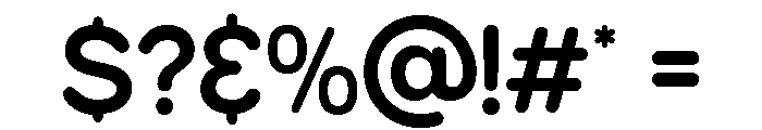 GC Quick Pro Medium Font OTHER CHARS
