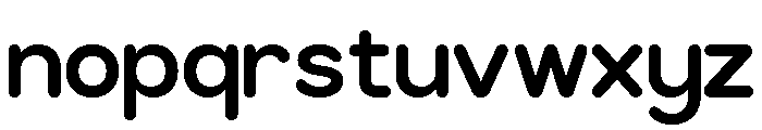 GC Quick Pro Medium Font LOWERCASE