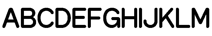 GC Quick Pro Regular Font UPPERCASE