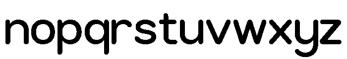 GC Quick Pro Regular Font LOWERCASE
