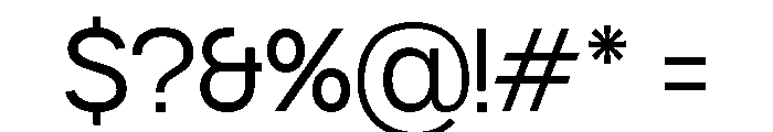 GC Rota Pro Light Font OTHER CHARS