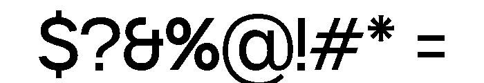 GC Rota Pro Regular Font OTHER CHARS