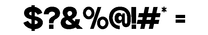 GC Rotalum volII Bold Font OTHER CHARS
