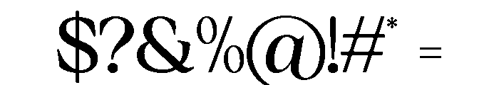 GC Troja Pro Regular Font OTHER CHARS