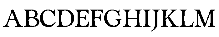 GC Troja Pro Regular Font UPPERCASE