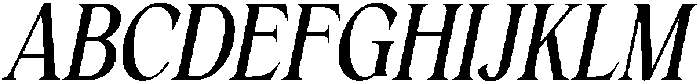 GC Amelie Promised Italic otf (400) Font UPPERCASE
