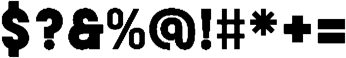 GC Arbiter Extra Bold otf (700) Font OTHER CHARS