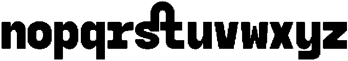 GC Arbiter Extra Bold otf (700) Font LOWERCASE