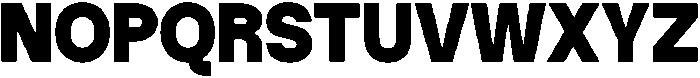 GC Avalance Extra Bold otf (700) Font UPPERCASE