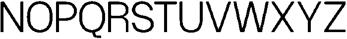 GC Avalance Extra Light otf (200) Font UPPERCASE