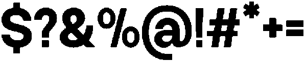 GC Avalance Semi Bold otf (600) Font OTHER CHARS