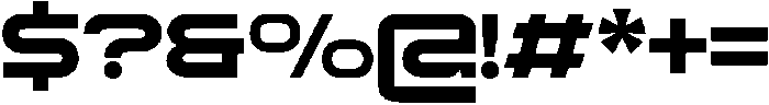 GC Bager Bold otf (700) Font OTHER CHARS