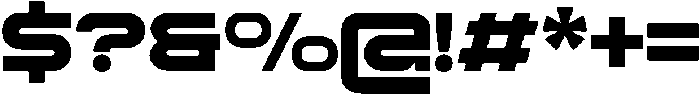 GC Bager Extra Bold ttf (700) Font OTHER CHARS