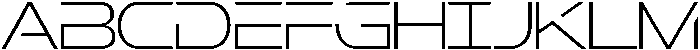 GC Bager Thin otf (100) Font UPPERCASE