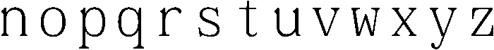 GC Beluga Mono Light otf (300) Font LOWERCASE