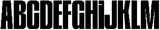 GC Bond Bold otf (700) Font UPPERCASE