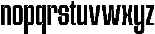 GC Bond Medium otf (500) Font LOWERCASE