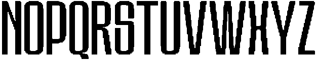 GC Bond Regular otf (400) Font UPPERCASE