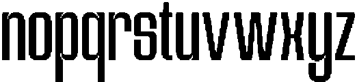 GC Bond Regular otf (400) Font LOWERCASE