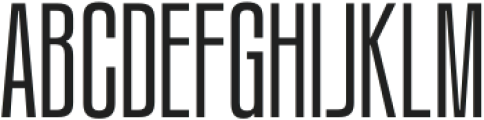 GC CHROMA Extra Light otf (200) Font UPPERCASE