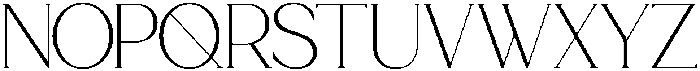 GC Cheline ExtraLight otf (200) Font UPPERCASE