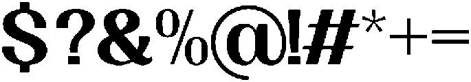 GC Clova Bold otf (700) Font OTHER CHARS
