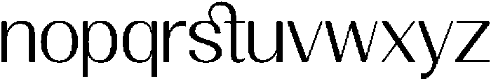 GC Clova Light otf (300) Font LOWERCASE