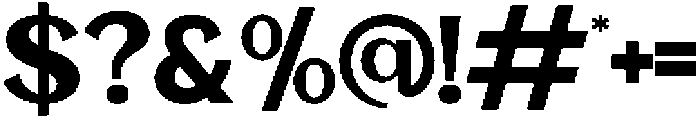 GC Cultivo Extra Bold ttf (700) Font OTHER CHARS