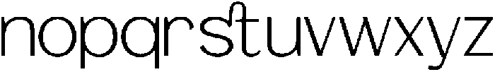 GC Cultivo Extra Light otf (200) Font LOWERCASE