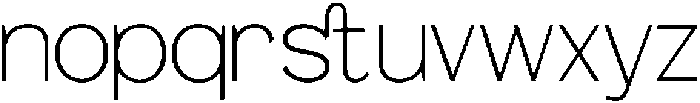 GC Cultivo Thin otf (100) Font LOWERCASE
