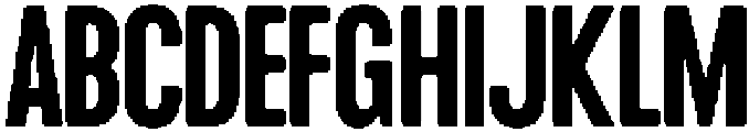GC Dooze Medium otf (500) Font UPPERCASE