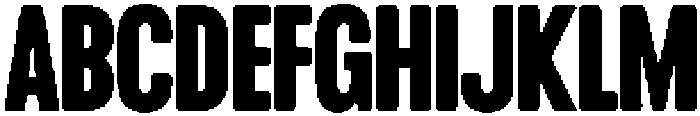 GC Dooze Semi Bold otf (600) Font UPPERCASE
