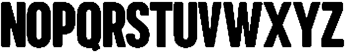 GC Dooze Semi Bold otf (600) Font UPPERCASE