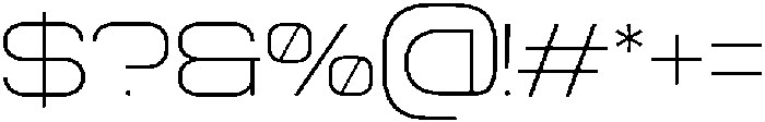 GC Epic Pro Thin otf (100) Font OTHER CHARS