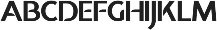 GC Fodax Regular otf (400) Font UPPERCASE